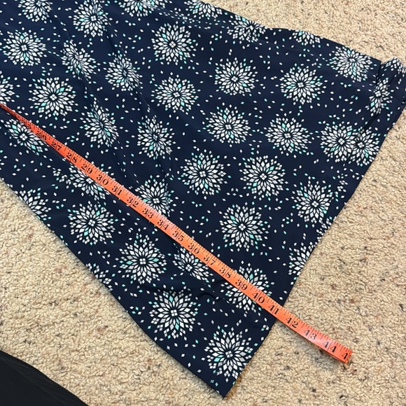 DownEast Navy Wrap Dress XS - Picture 4 of 7